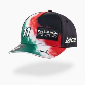 ❤️Red Bull Racing Men’s Tricolor Puma Baseball Cap - Red/Green/White❤️